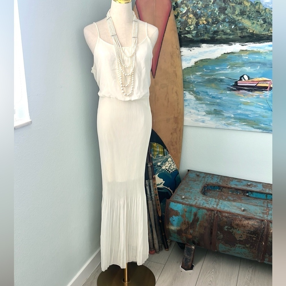 NWT Espresso,UNIQUE,Fun,Over-Sized Upper,Contrasting Stretch Ribbd Bodice,Size L